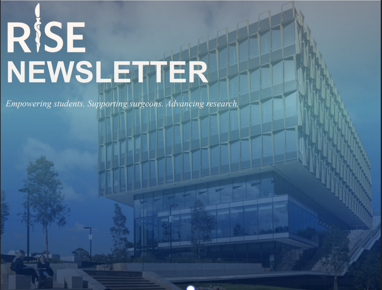 RISE Newsletter – Edition 1